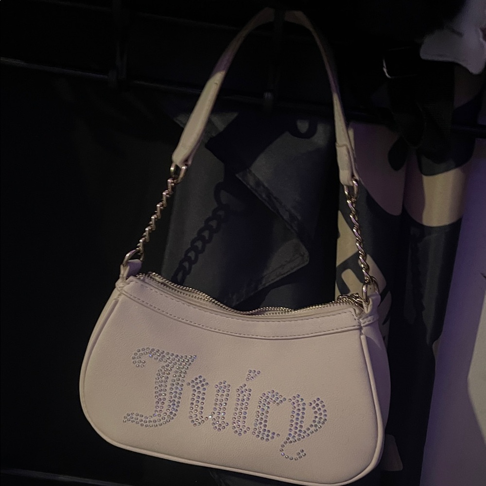 Juicy Couture White Shoulder Bag